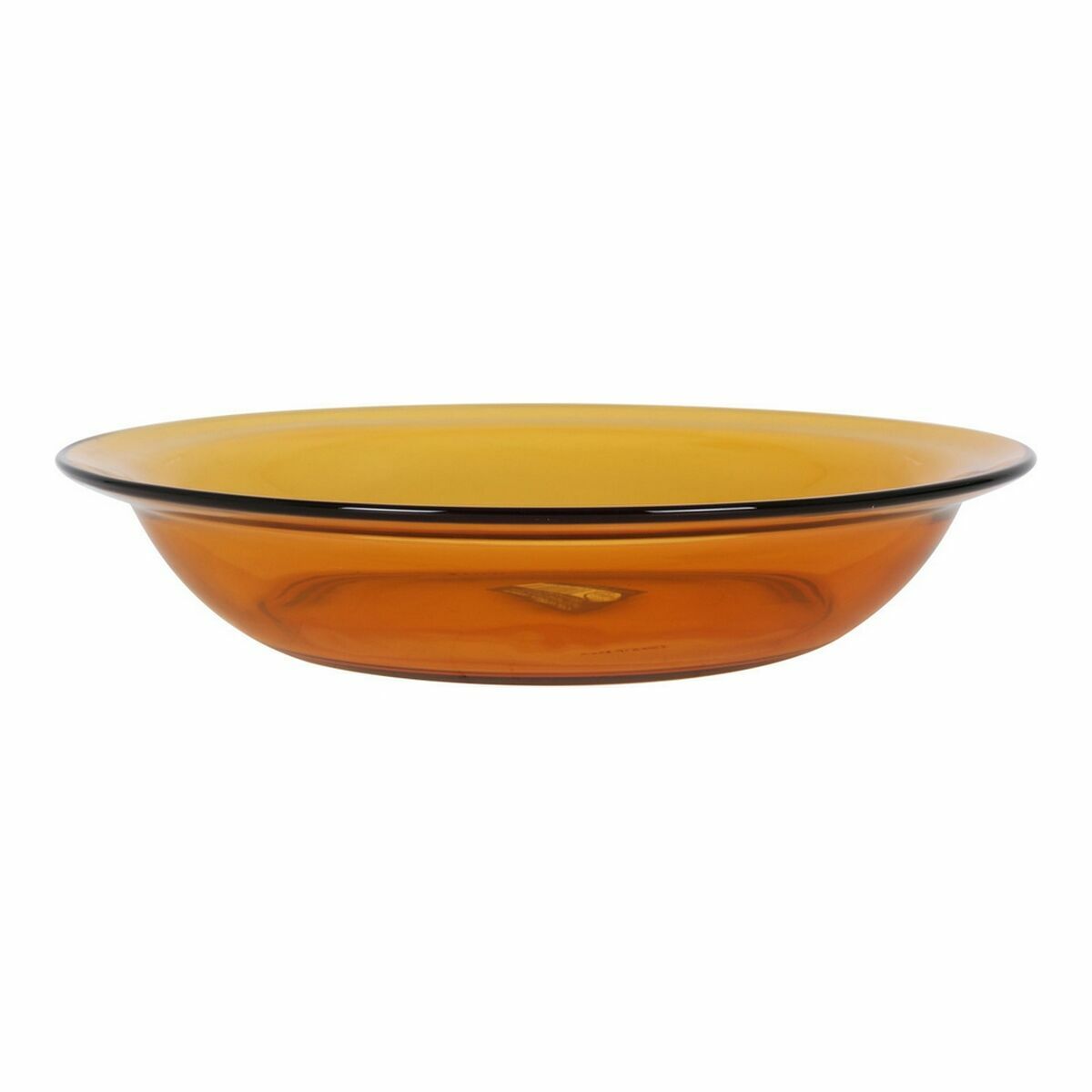 Serving Platter Duralex Lys Amber Ø 28 cm (12 Units)